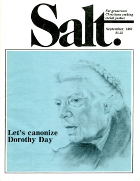 Dorothy Day Salt cover Sep 83