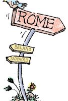 Not all roads lead to Rome