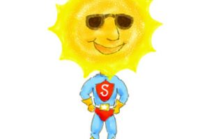 sun-wearing-superman-costume-illustration