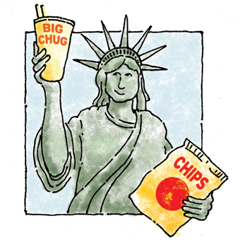 statue-of-libery-holding-junk-food