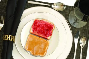 open-face-pb-and-jelly-sandwich