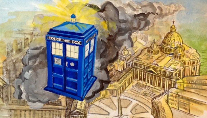 Doctor-Who-Vatican-II-painting