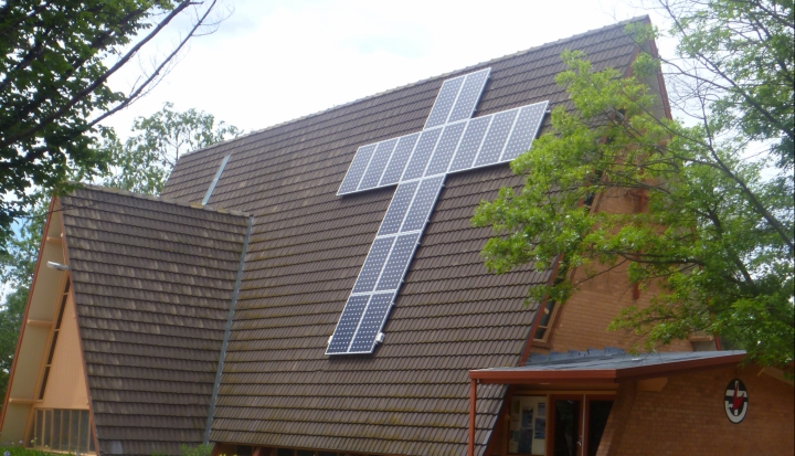 church solar panels_Flickr_KateBunker