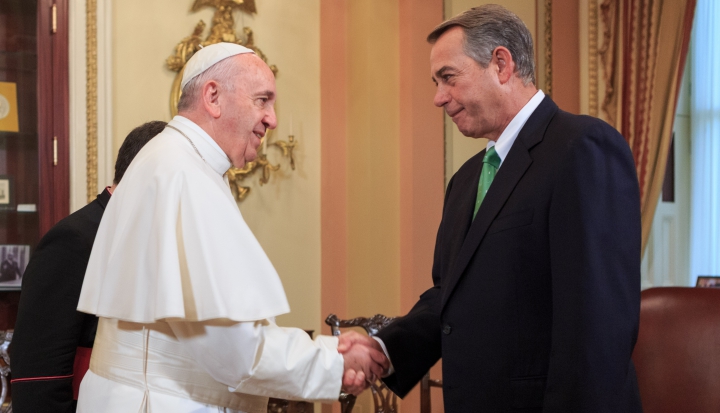 Francis and Boehner