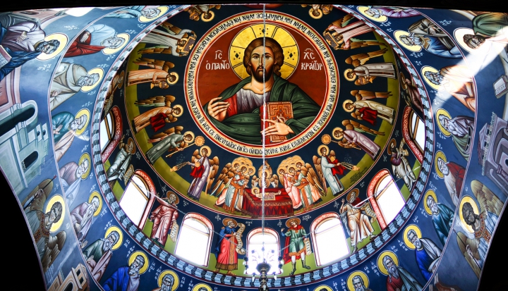 icons-on-church-ceiling