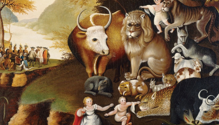children-with-animals-painting