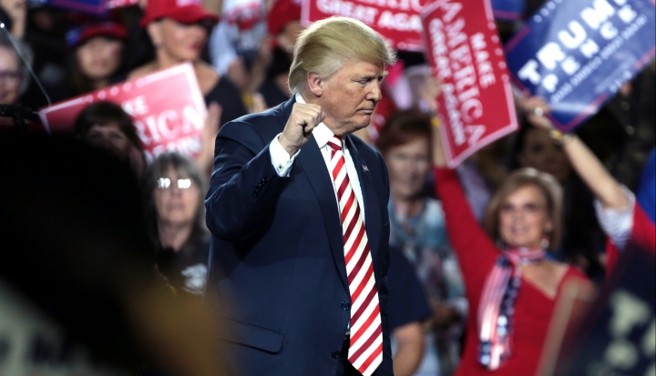 Donald-Trump-making-fist-among-crowd