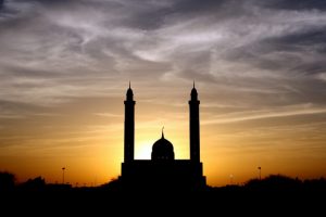 mosque-at-sunset