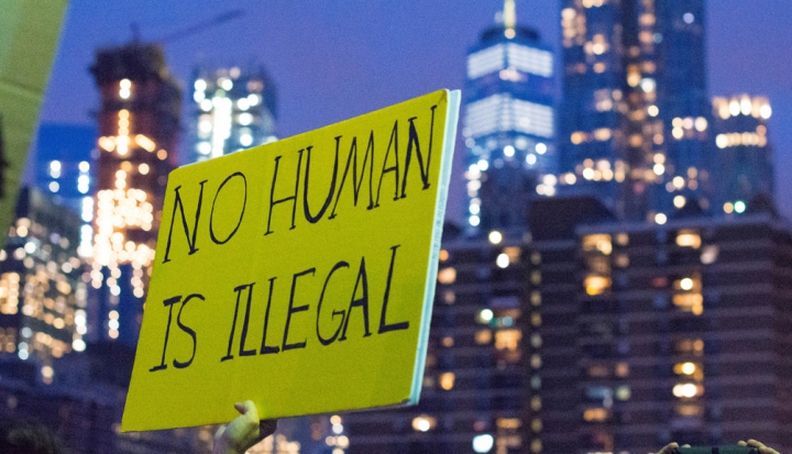 no-human-is-illegal-sign
