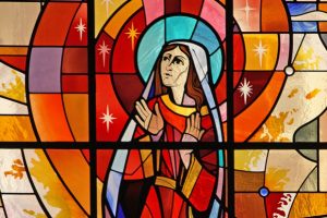 stained-glass-mary