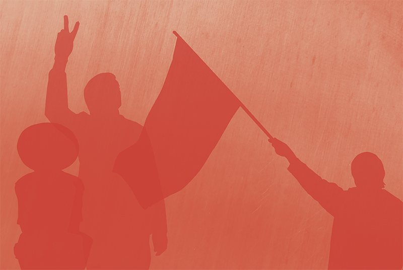 three-figures-waving-flag-revolution