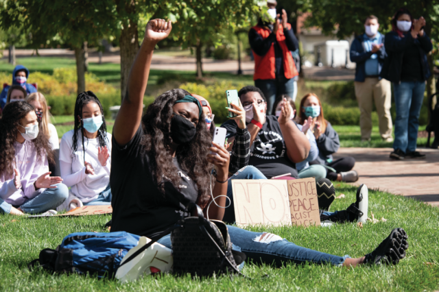 university-of-dayton-anti-racism-demonstration