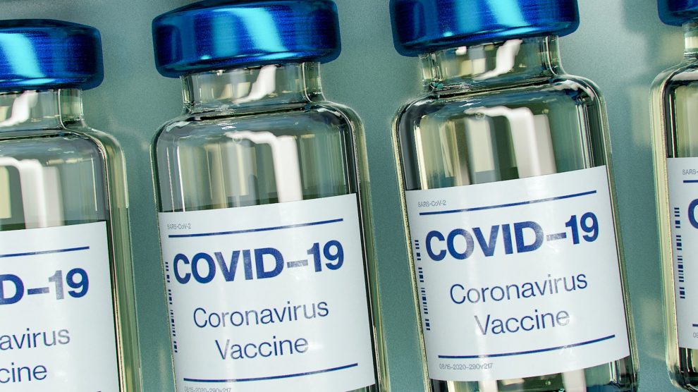 plastic-bottles-with-covid-19-vaccine-on-label