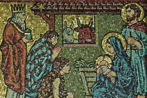 mosaic-of-nativity-scene