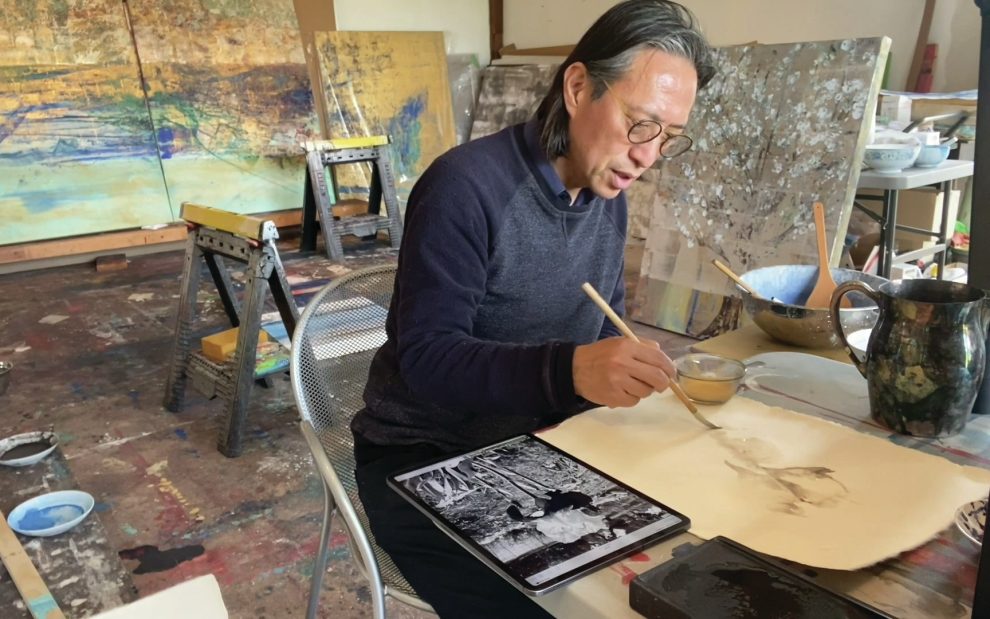 makoto-fujimura-painting-in-his-studio