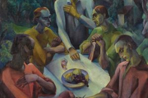 The-Last-Supper-by-Gyula-Derkovits-1922