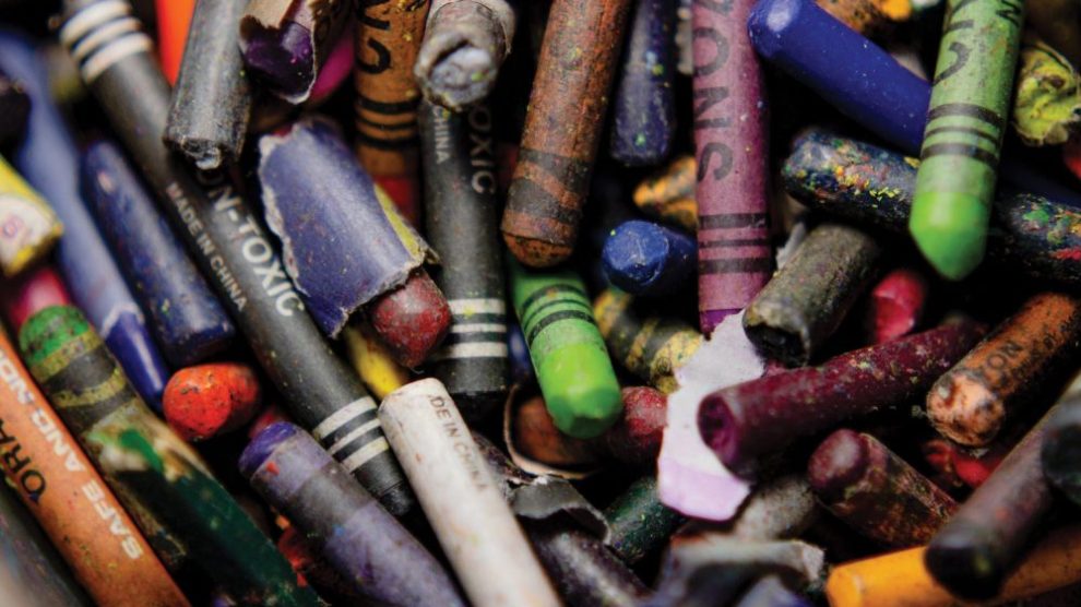 pile-of-used-crayons