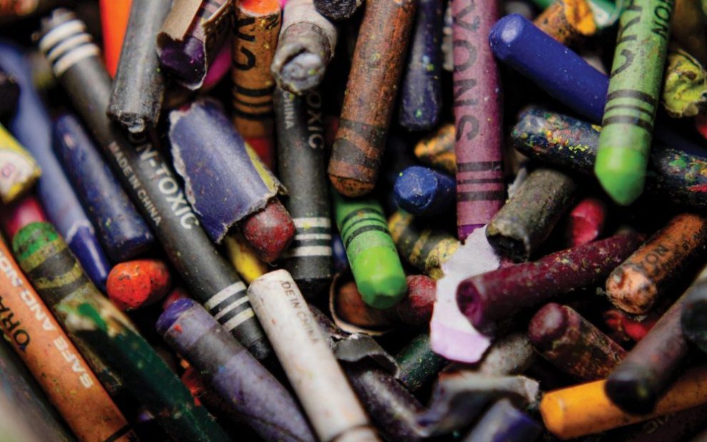 pile-of-used-crayons