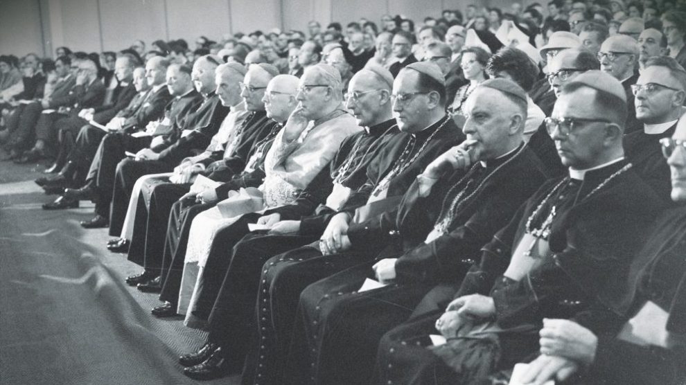 cardinals-gathered-for-vatican-ii