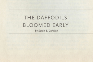 poem title and author name