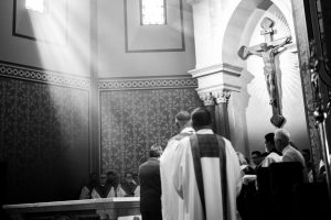 black-and-white-church-confirmation