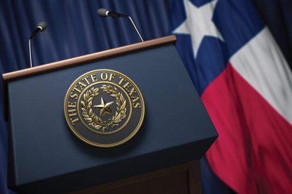 podium-with-texas-seal