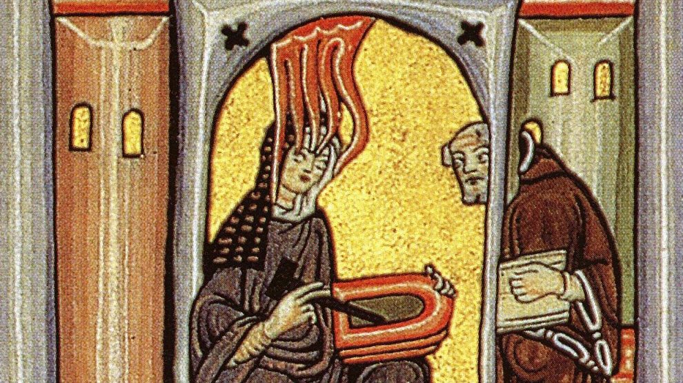 hildegard-von-bingen-receives-a-vision