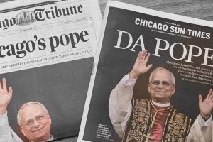 Chicago newspapers announce the new pope - U.S. Catholic