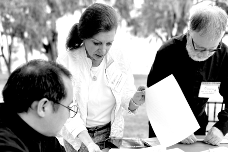 Woman teaching priests - US Catholic - Images