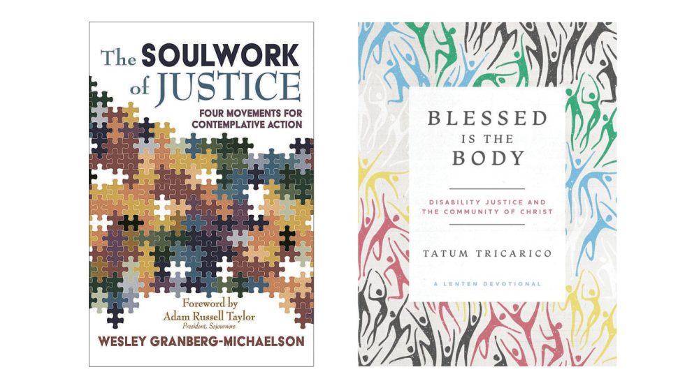 Covers of Blessed is the Body and The Soulwork of Justice