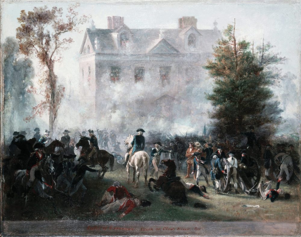 painting of Goerge Washington during the American Revolution