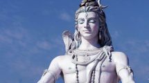 Statue of Hindu deity Shiva in India