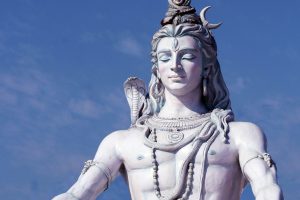 Statue of Hindu deity Shiva in India