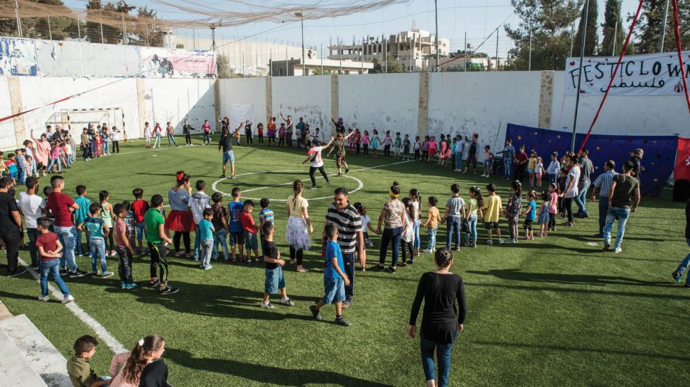 Soccer field in Bethlehem