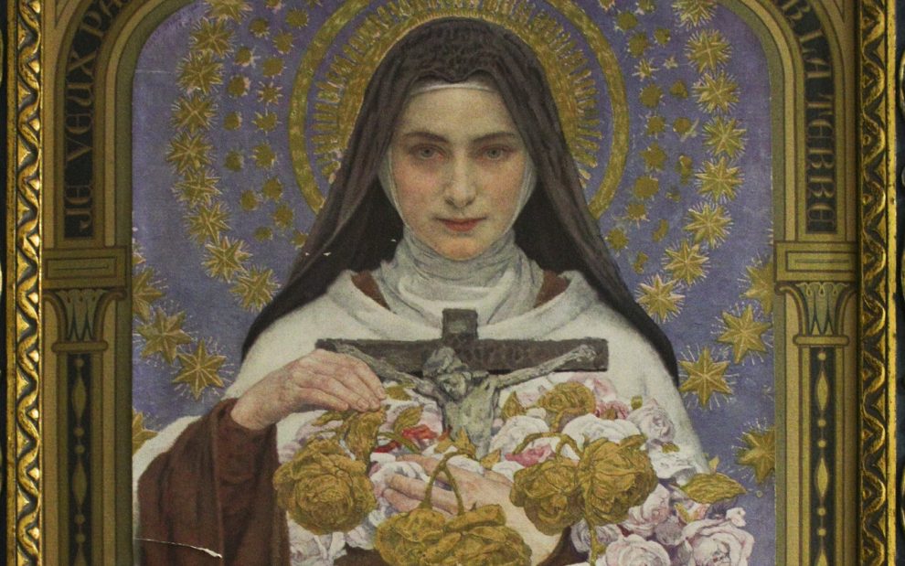 Painting of St Therese of Lisieux