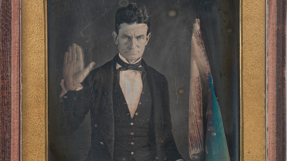 Daguerrotype of abolitionist John Brown