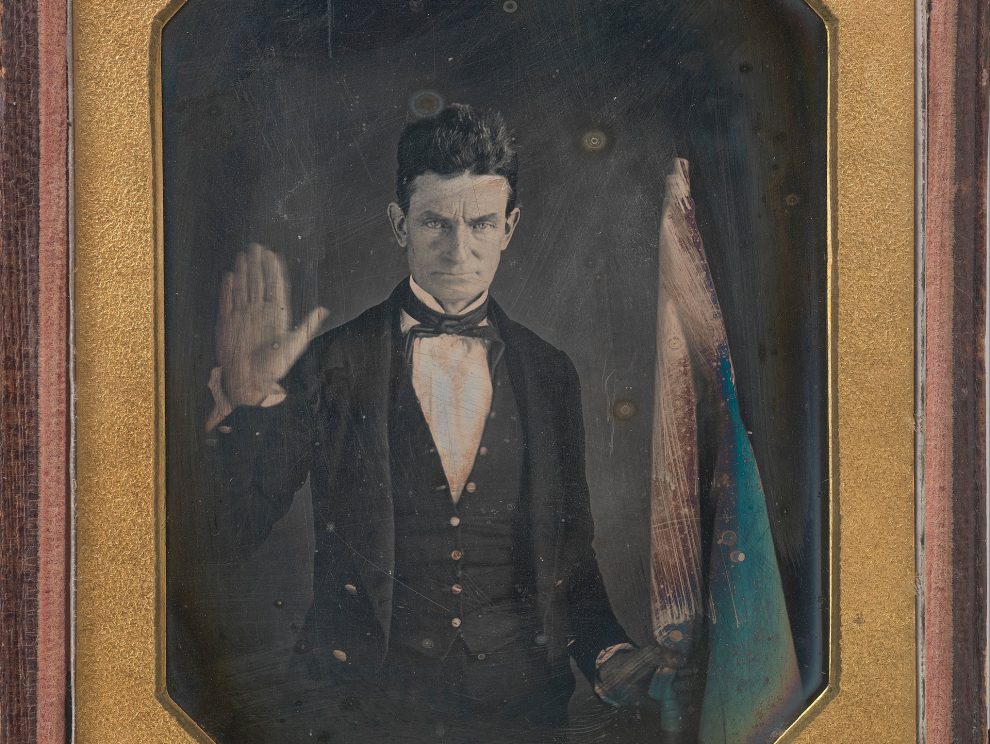 Daguerrotype of abolitionist John Brown