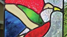Stained Glass Bird