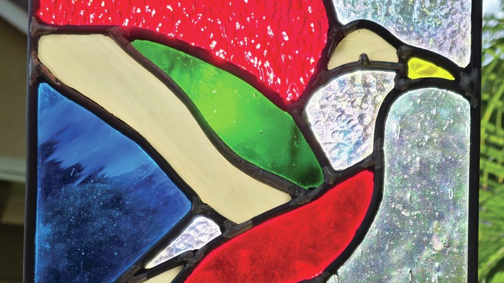 Stained Glass Bird