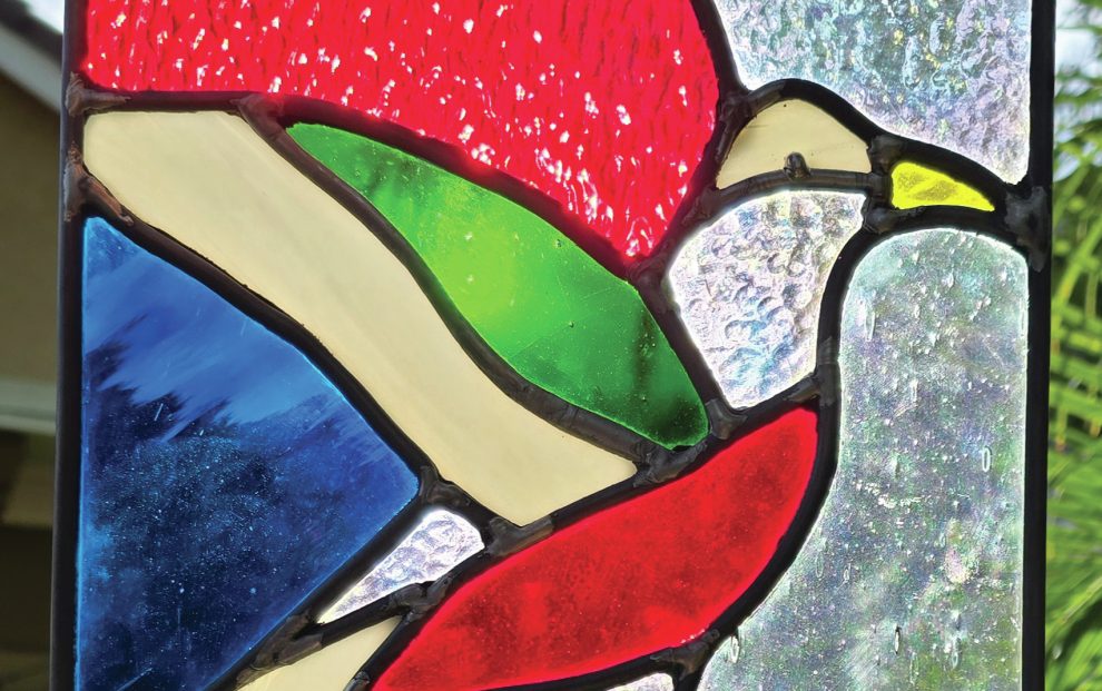 Stained Glass Bird