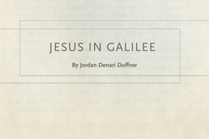 Jesus in Galilee