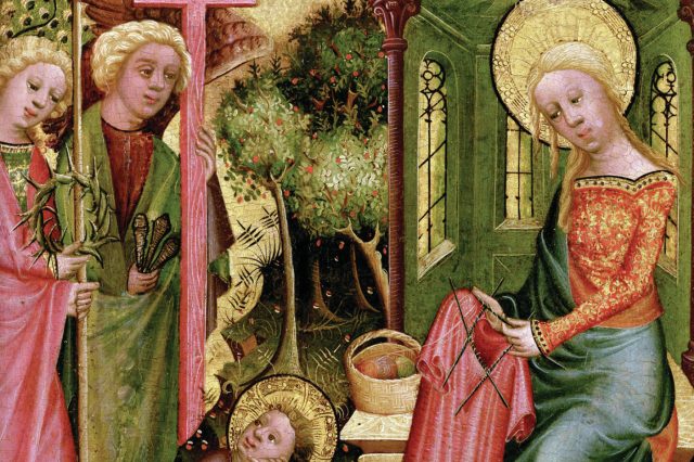 Knitting Madonna