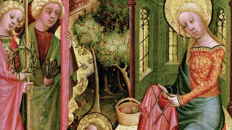 Knitting Madonna