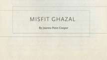 poem title and author name