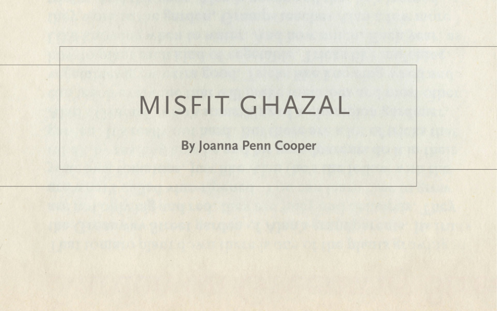 poem title and author name