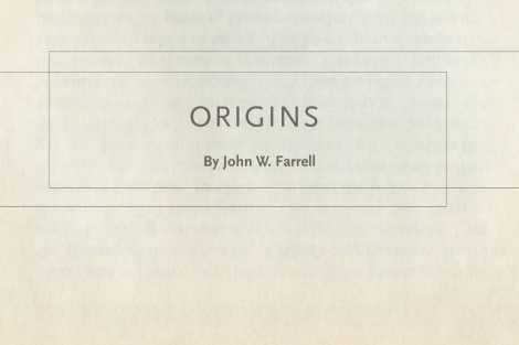 Origins poem by John Farrell