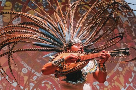 Aztec dance of the concheros
