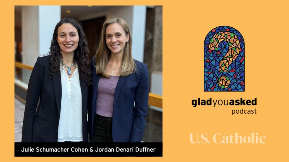 Julie Schumacher Cohen and Jordan Denari Duffner on the Glad You Asked podcast