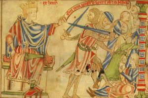Henry II banishes Thomas Beckett's people