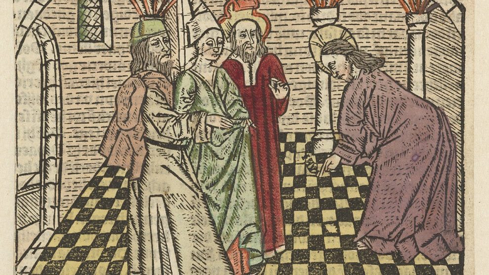 Jesus and the woman taken in adultery